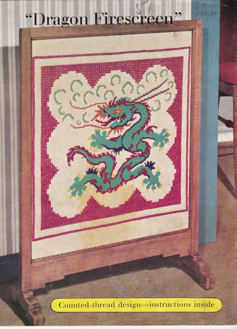 On Sale Stitchcraft Magazine July 1957 Knitting Pattern, Crochet Pattern, Embroidery Pattern Book image 5