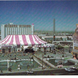 Original 1970's Circus Circus, Las Vegas, Nevada postcard - Vintage Seventies paper ephemera
