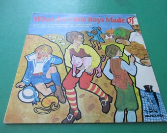 What are Little Boys Made Of -  Vintage Record - American Edition