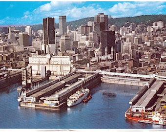 Carte postale de Montréal, Québec, Canada - Carte postale - vintage des années 1970.