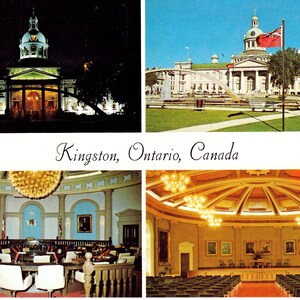 Postcard of Kingston, Ontario Canada - Postcard - Vintage 1970s.