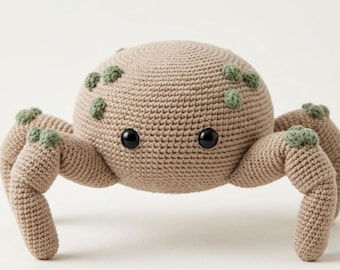 Haakpatroon voor Rocky Amigurumi (PDF) | Zelfgemaakte pluche Eridian Alien | Sci-Fi-geïnspireerd project | Patroon zonder naaien, geschikt voor beginners