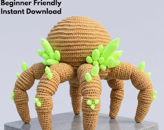 Haakpatroon voor Rocky Amigurumi (PDF) | Project Hail Mary geïnspireerde Eridian pluche | Gehaakte sci-fi sleutelhanger | Beginnerspatroon zonder naaien