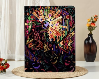 Abstrakter Joker iPad Hülle für 2026 11/13 Zoll Air M4 M3 M2 5/4/2th, iPad Pro M5, iPad A16/10/9th Gen, iPad Mini 7/6 6/7 s Cover für Kinder