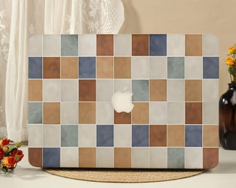 Funda protectora Morandi Tile para MacBook, carcasa rígida para MacBook Pro 16/15/14/13 pulgadas (modelos 2026), M5, M4, M3, M2 y M1.