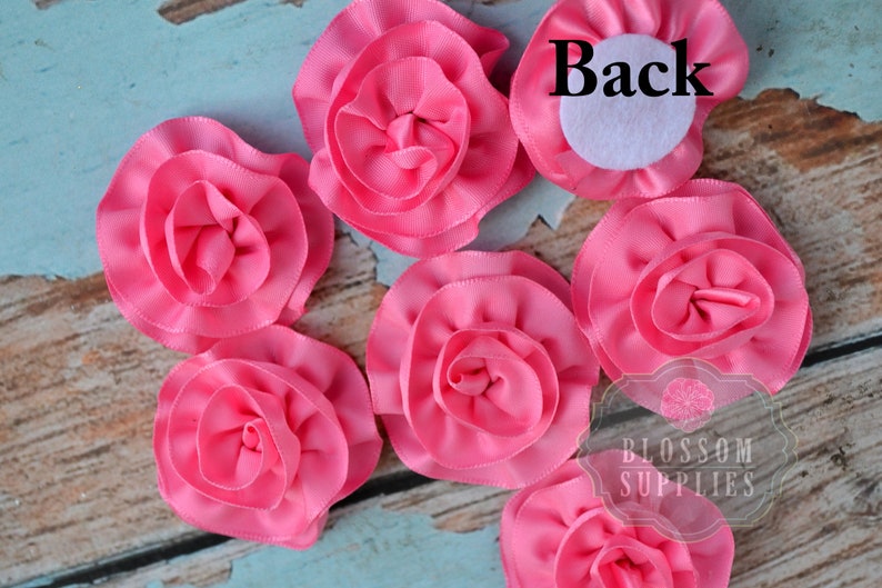 1 yard Gray glitter ruffle 3/" shabby chiffon rose trim flowers DIY