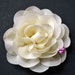 IVORY Flowers - The Jane Collection - 3.5" Chiffon Petal Puff Flowers - DIY Flower Headband & Clip - Blossom Supplies Wholesale Bridal