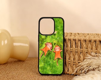 Niedliche Affe Handyhülle für iPhone Air iPhone 17 16 15 14 13 12 11 iPhone Pro/Pro Max Hülle iPhone Mini Hülle XR XS MAX SE2020 Benutzerdefiniertes Geschenk