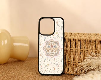 Blume Ente Handytasche für iPhone Air iPhone 17 16 15 14 13 12 11 iPhone Pro/Pro Max Hülle iPhone Mini Hülle XR XS MAX SE2020 Benutzerdefiniertes Geschenk