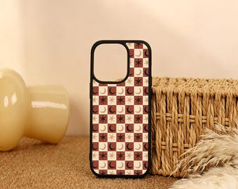 Mond und Stern Handyhülle für iPhone Air iPhone 17 16 15 14 13 12 11 iPhone Pro/Pro Max Case iPhone Mini Case XR XS MAX SE2020 Benutzerdefiniertes Geschenk