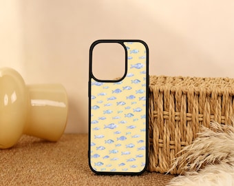 Niedliche kleine Fische Handyhülle für iPhone Air iPhone 17 16 15 14 13 12 11 iPhone Pro/Pro Max Hülle iPhone Mini Hülle XR XS MAX SE2020 Benutzerdefiniertes Geschenk