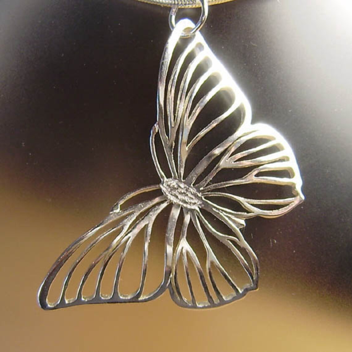 Butterfly Pendant Etsy