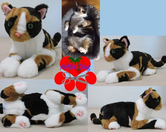 Custom Cat Plush Art Pet Memorial