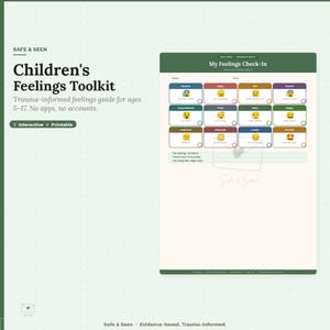 Kit de herramientas para la gestión de las emociones en niños: autoayuda con enfoque en el trauma para edades de 5 a 17 años / Solo en PDF