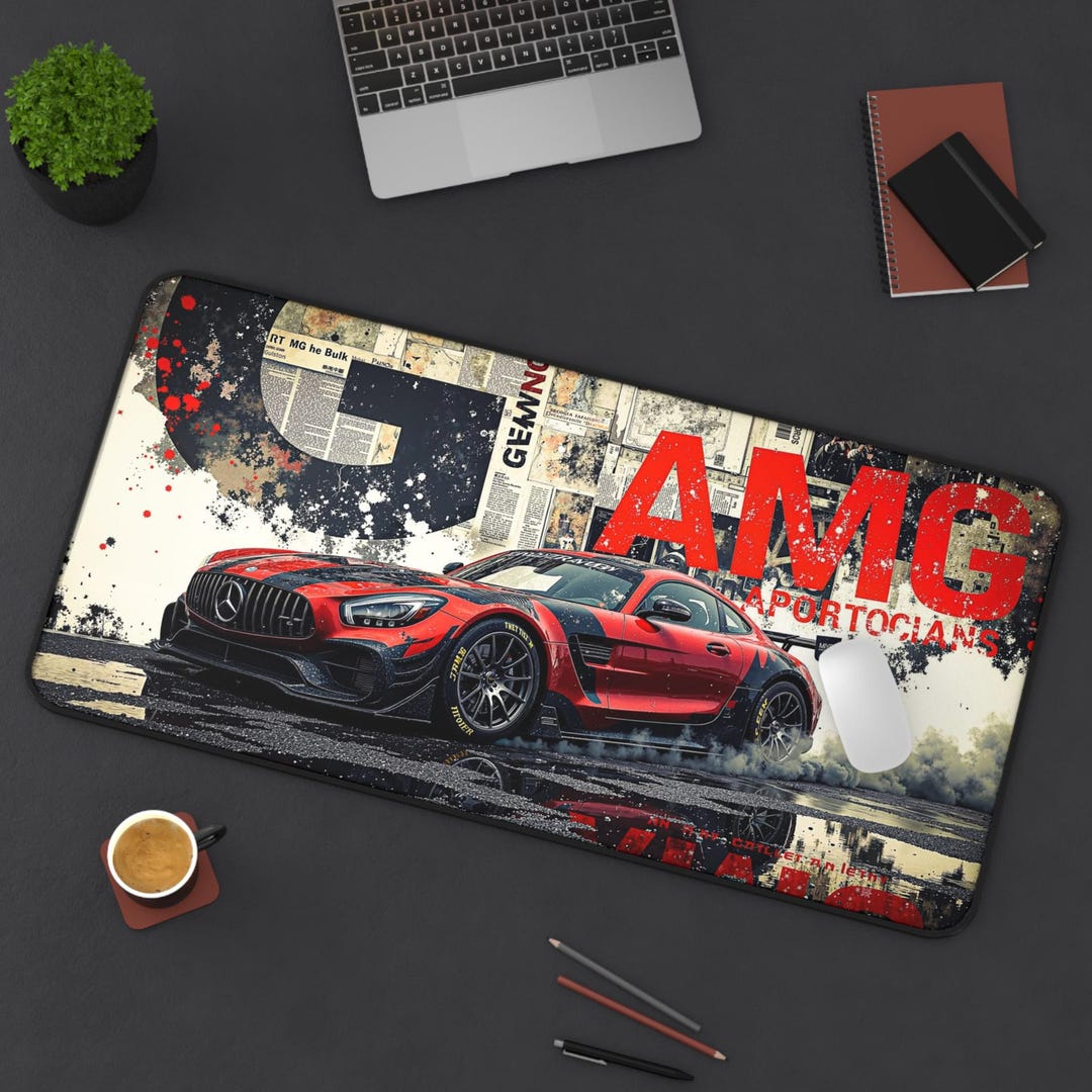 Red Racing Car Mouse Pad - Etsy