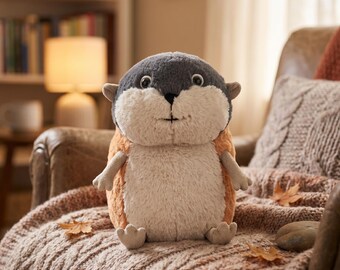 Peluche de lemming de Lambeth de Jellycat - Regalo de aniversario, juguete de peluche suave (apto para la habitación del bebé), sorpresa de cumpleaños para un amigo.