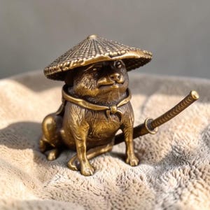 Vintage Japanese Metal Animal Statues - Etsy