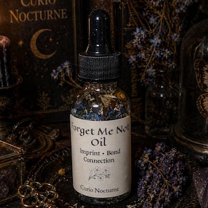 Vergissmeinnicht Öl • Abdruck, Bindung & Verbindung • Gedächtnis, emotionaler Rückruf und dauerhafte Verbindung Ritualöl