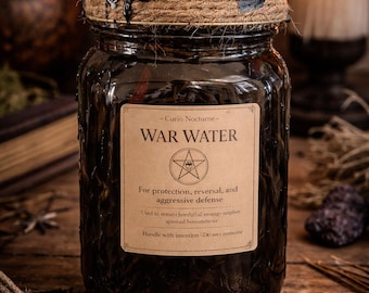 War Water Ritual Formula • Protection, Reversal, Warding, Spiritual Defense