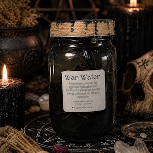 War Water Ritual Formula • Protection, Reversal, Warding, Spiritual Defense