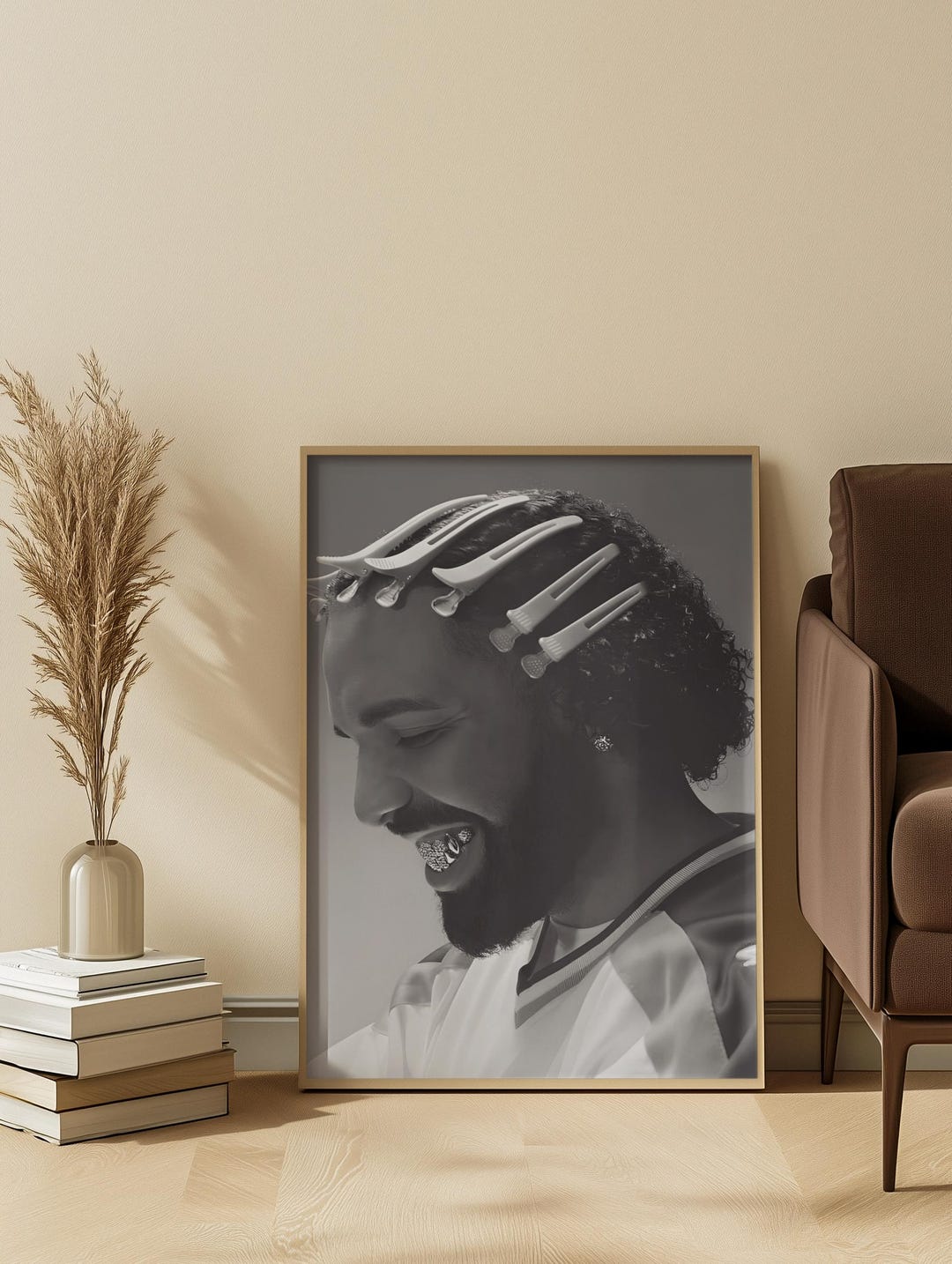 Drake Rapper Decor Vintage Drake Wall Art Print | Aesthetic Rap Icon Poster | Views Era ...