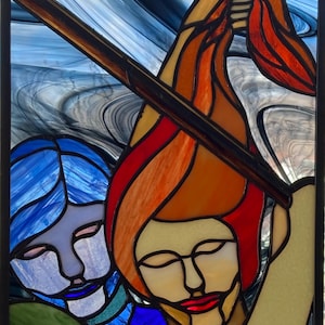 stained glass window