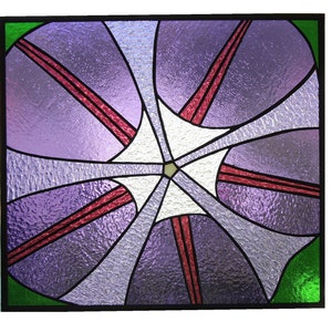 Art Collectibles Stained Glass Window Panel Looking Through A Glass Onion Suncatchers Youngwillow Com Au