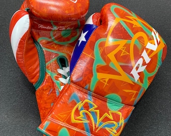 Rival custom color Boxing RFX-Guerrero HDE-F Pro Full Print Fight gloves,custom,jym,