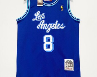 Camiseta retro personalizada de Kobe Bryant #8 de los Lakers de la NBA. Regalo ideal.