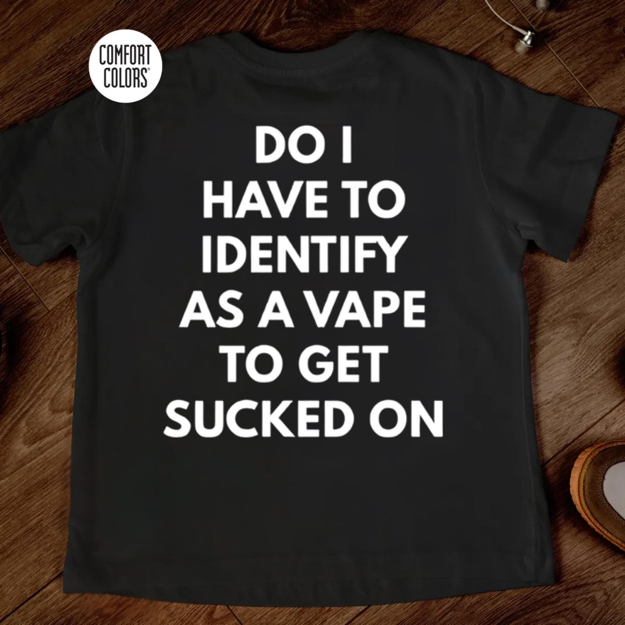 Funny vape shirt
