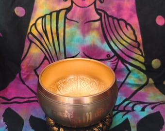 Juego de cuencos tibetanos para meditación y sanación / Cuenco de terapia de sonido / Regalo para equilibrar los chakras
