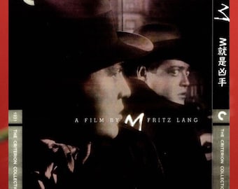 Blu-ray / Criterion Collection / Fritz Lang Peter Lorre / Espressionismo tedesco Noir Film / Film classico del 1931