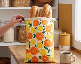 Reusable Beeswax Bread Bags - Eco-Friendly Sustainable Storage, Suitable For Sourdough Bread, Gift For Mom