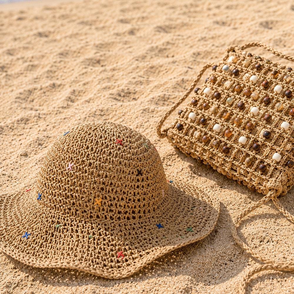 Handmade Straw Hat - Etsy