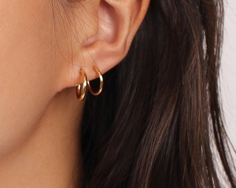 Gold Hoop Earrings, Gold Stud Hoops, Everyday Earrings, Vintage Hoops, Silver Hoop Earrings, Tiny Hoop Earrings, Boho Hoop Earrings, Classic