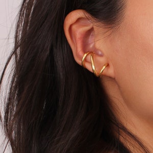 Cuff Earrings Gold Ear Cuff Huggie Earrings Stud Earrings Hoop Earrings Ear Cuffs Dainty Jewelry Statement Jewelry Gift For Women Gift Ideas