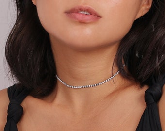 Rhinestone Choker Diamond Choker 