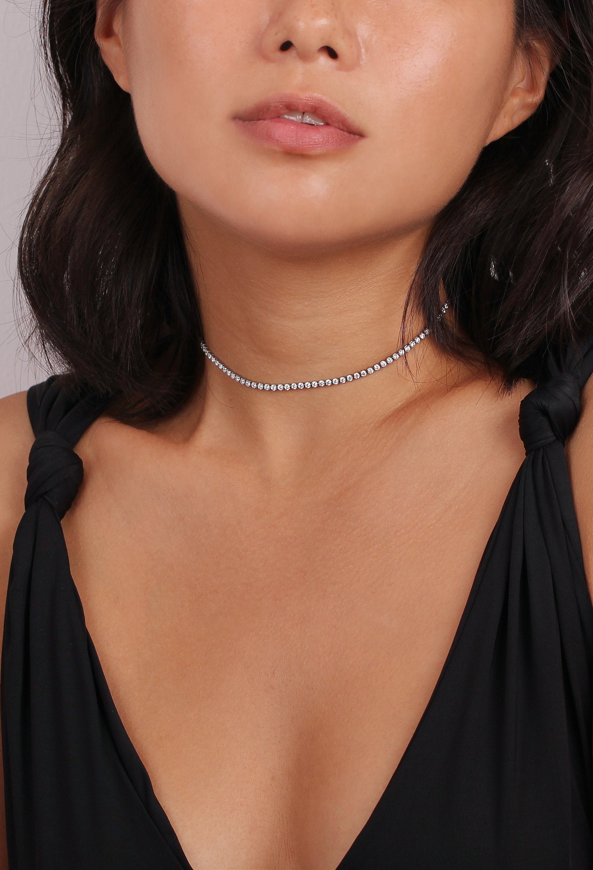 Rhinestone Choker Diamond Choker 