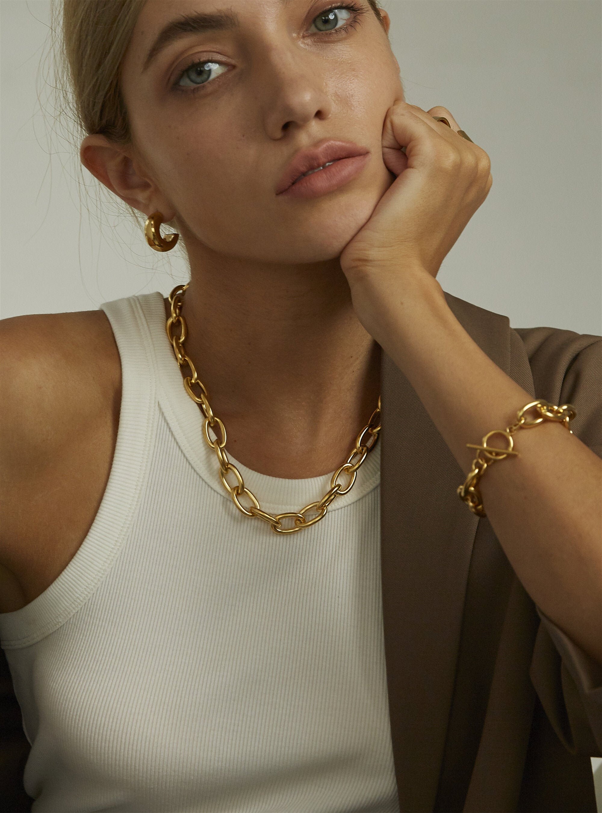 Oversized Link Chain Thick Chain 
