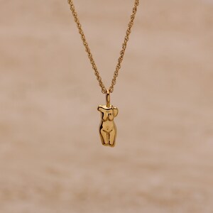 Collier avec pendentif pour le corps, collier minimaliste, collier en superposition, collier pour femmes, bijoux pour meilleure amie, cadeau d'anniversaire pour elle image 10