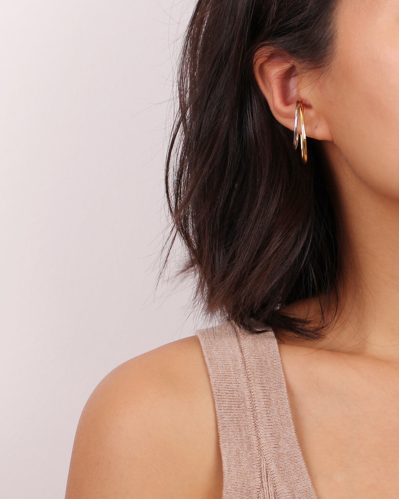 Ear Lobe Cuff Ear Cuff Earrings Cartilage Earrings Huggie Etsy