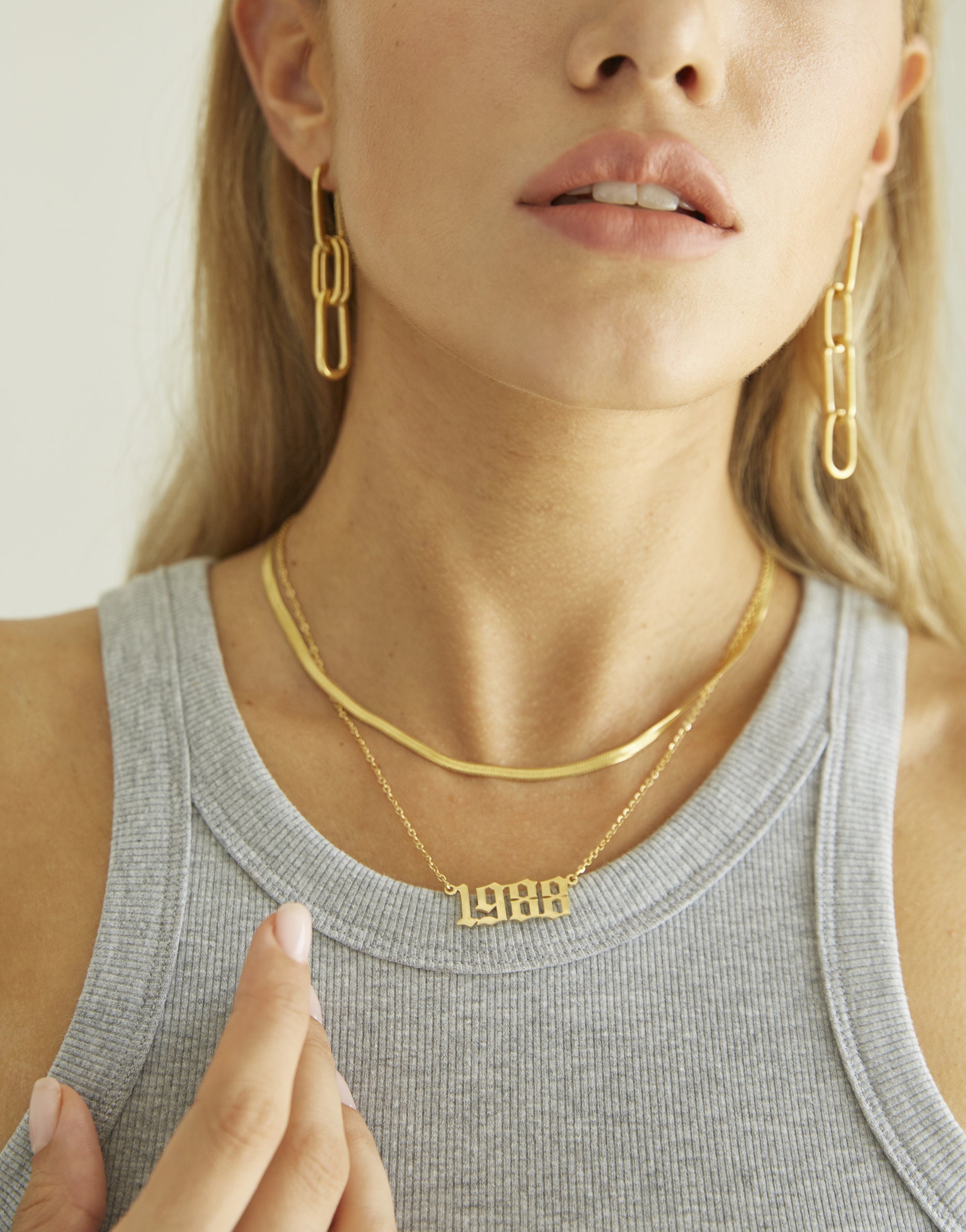 Birth Year Necklace Necklace for Mom 