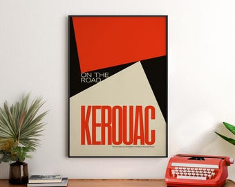 Jack Kerouac ‘On the Road’ Giclée Print