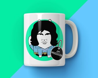 RockCats 60's Psychedelic Rock Cat Mug
