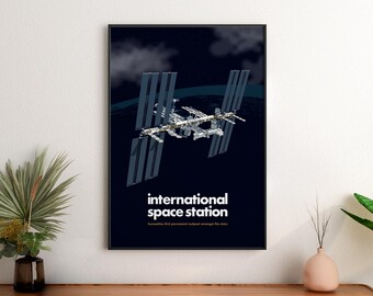 International Space Station (ISS) Giclée Print