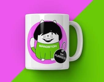 RockCats Indie Music Cat Mug