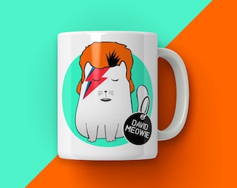 RockCats 70s Music Cat Mug