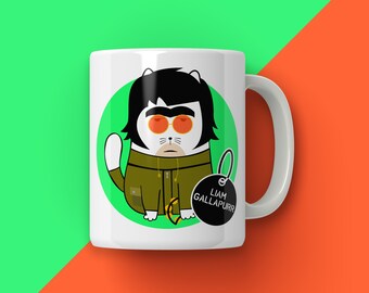 RockCats Indie Music Cat Mug