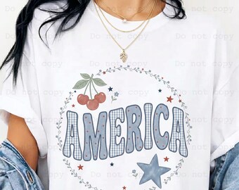 America PNG, Patriotic Coquette Png, American Png, USA png, Coquette Png, Preppy Patriotic, Blue Jean Png, July 4th Png, Memorial Day png