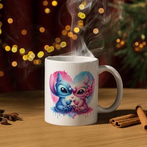 Stitch and Angel SVG PNG Bundle | 60 Designs Stitch Tshirt Mug Cup SVG, Stitch Love Svg | Angel, Stitch With Angel Svg | Stitch Couple Svg image 15